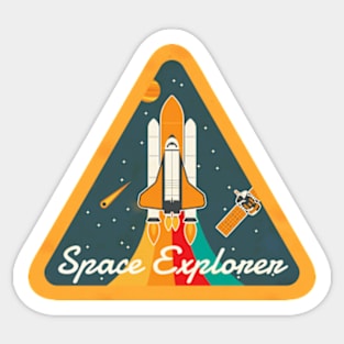 Space Explorer Sticker